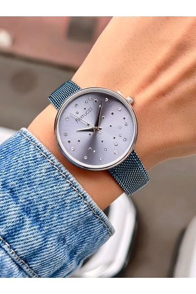 Ferrucci Women's Wristwatch Waterproof Steel Cord