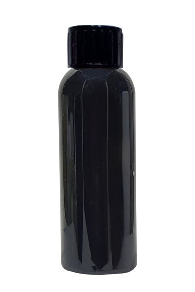 Paradise 1 Adet 100 Ml Kapaklı Dökmeli Boş Siyah Renk Pet Şişe