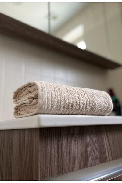 SHAL HOME Shal 100% Cotton Soft Single 50x90cm Hand and Face Towel