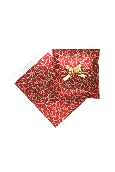 reprodesign 30X45 Luxury Payroll Patterned Metalized Gift Package 10 Pieces