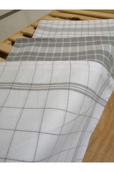 Neweste Set 3 pânze de bucătărie prosop de uscare 45*70 cm pânză 100% bumbac