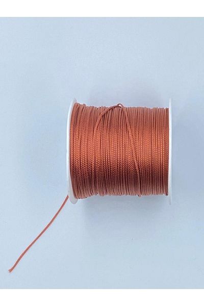 Hobimos 1.0 Mm Break Resistant Parachute Rope 100 Meters Cinnamon Color Bracelet, Rosary Rope
