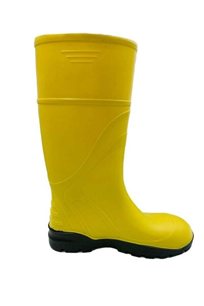 ARISAN Pvc Uzun Sarı Çizme No:45