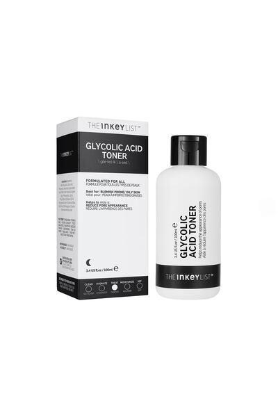 THE INKEY LIST Glycolic Acid Toner Gözenek Kapatıcı Leke Karşıtı Arındırıcı T...