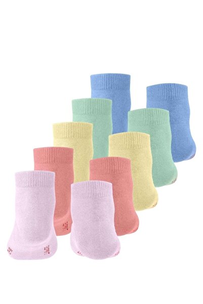 Esprit Kinder Socken, 5er Pack - Sneakersocken, einfarbig, Bio-Baumwolle