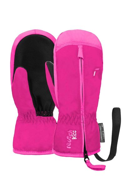 Reusch Ben Mitten Kids Pink Ski Gloves