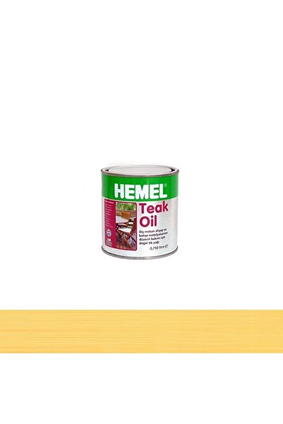 Hemel 10815 Teak Oil 0.75 Litre Tik Yağı