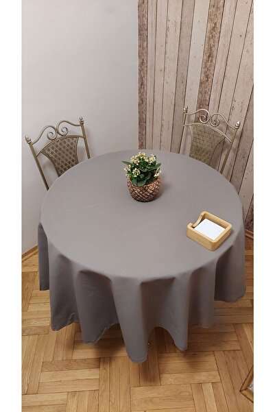 gonk Yuvarlak,,duck (sıvı Itici ,leke Tutmaz) Kumaş,masa Örtüsü