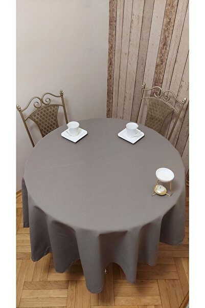 gonk Yuvarlak,,duck (sıvı Itici ,leke Tutmaz) Kumaş,masa Örtüsü