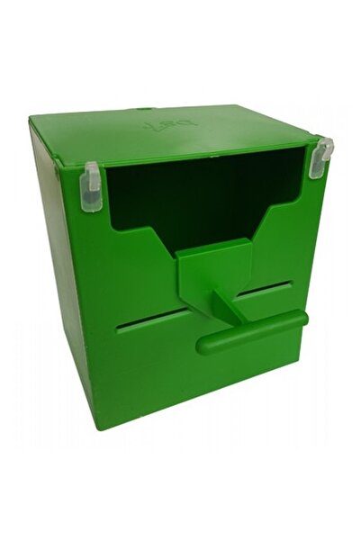 Genel Markalar Finch Plastik Yuvalik 9,5 X 14 X 10 ( Yesil V Agiz )