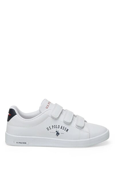 U.S. Polo Assn. Singer 3fx White 3 Velcro Casual New Season Unisex Sneaker Shoes