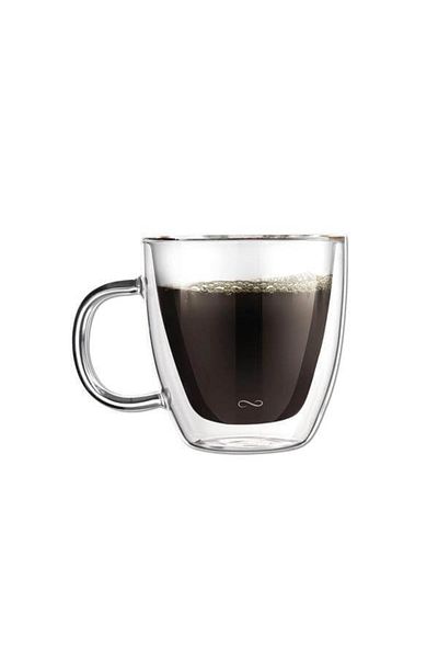NUO Enjoy Life Double Glass Cup 150ml