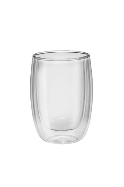 NUO Enjoy Life Double Glass Cup - 350 ml