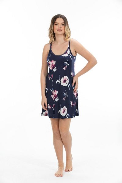 Etoile Women's Bamboo Rope Strap Nightgown