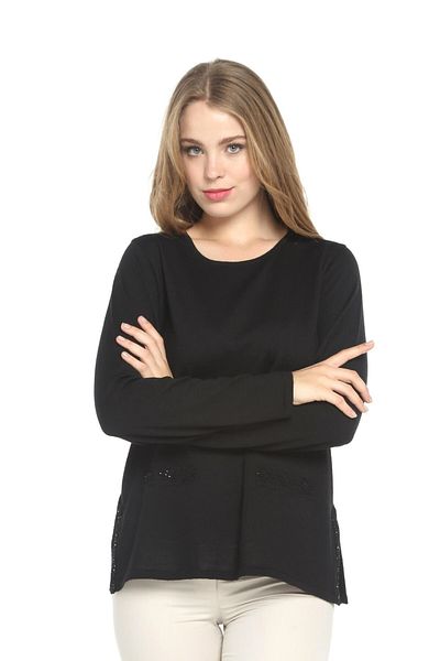 Solo Pocket Detailed Knitwear Sweater