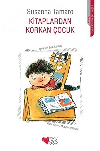 Can Çocuk Yayınları Can Yayınları Kitaplardan Korkan Çocuk