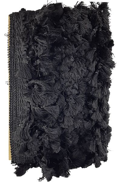 Hobigram Decorative Ribbon Black Knotted Fringe Tassel – Special Design, Accessory, Quality Production, Eye-Catching Style