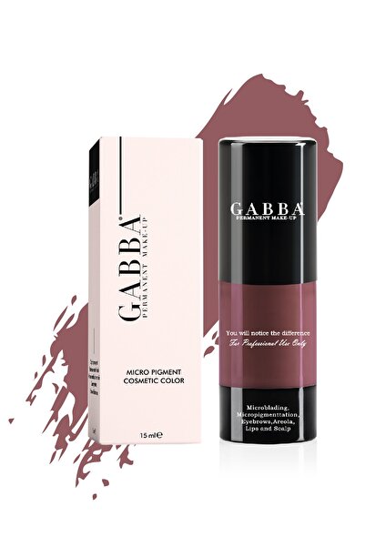 GABBA PERMANENT MAKE-UP 423-nude Dudak Boyası Kalıcı Dudak Renklendirme Kalıc...