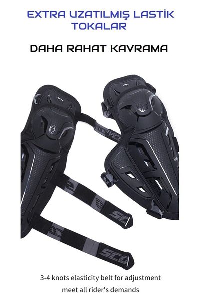 Scoyco K26 Articulated Motorcycle Knee Pad