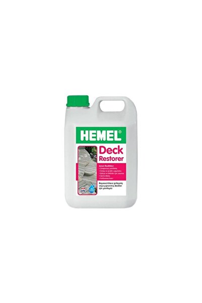 Hemel 10813 Deck Restorer 2.5 Lt Ahşap Yenileyici Ve Temizleyici