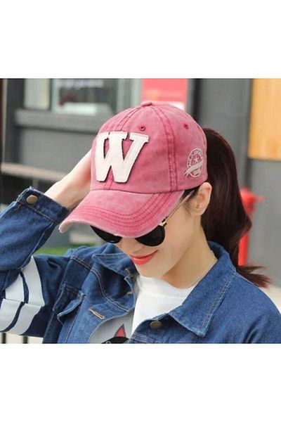 Tezzgelsin Unisex Vintage W Adjustable Baseball Cap Baseball Hat