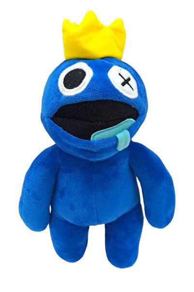 PopŞeker Rainbow Friends Peluş Oyuncak Mavi Figür 28cm.