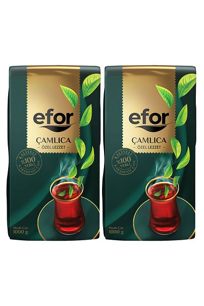 EFOR ÇAY Efor Black Bulk Tea - 1,000gr