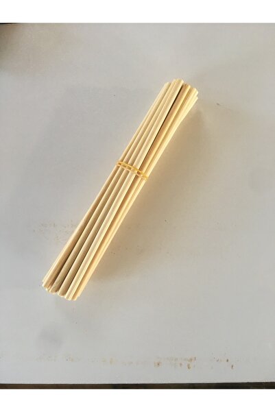Ahşap Motif Board Spare Rod 5 mm 20 Pieces Bamboo