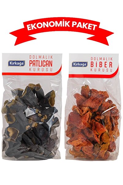 Kırkağa Dolmalık Biber Kurusu 1 Dizi (40-45 Adet) - Dolmalık Patlıcan Kurusu 1 Dizi (40-45 Adet)