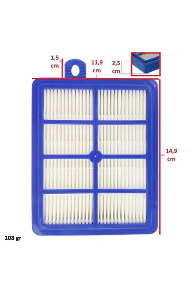 Parmis Σετ συντήρησης Philips Fc9911-Fc9934 - Συμβατό φίλτρο ηλεκτρικής σκούπας