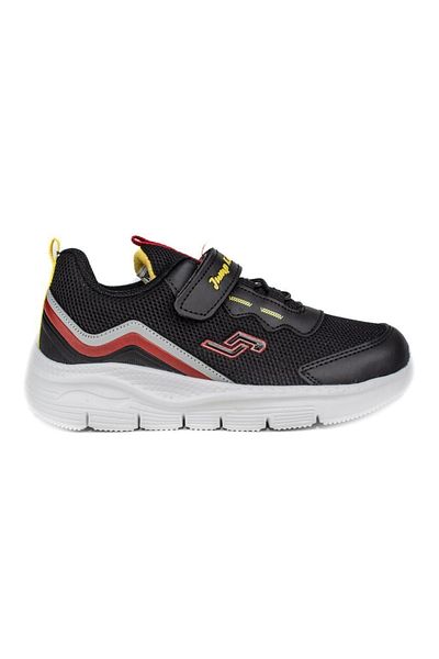 Jump 28102 Negru Roșu Pantofi sport ortopedici zilnici pentru băieți
