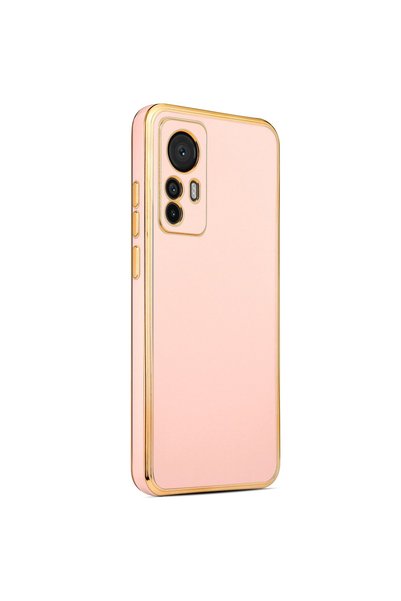 ZM STORE حافظة هاتف Xiaomi Mi 12t Pro ذات حافة لامعة وغطاء حماية للكاميرا