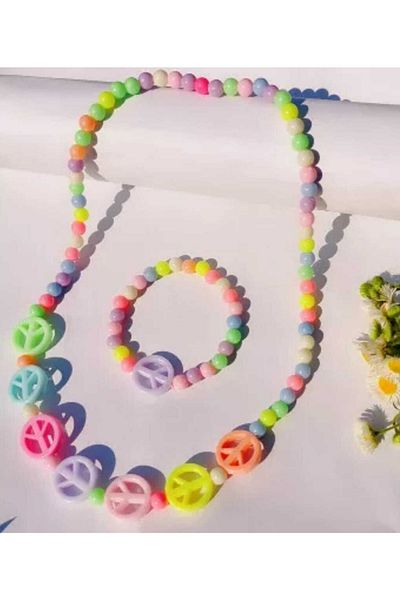 İPAR AKSESUAR Girl's Necklace and Bracelet Set