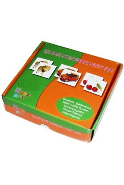 Genel Markalar Eşleme Ve Kavram Kartları (ÖZEL EĞİTİM) Yukakids (3-6 YAŞ)