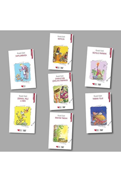 Can Yayınları Matilda - Büyülü Parmak - Yaman Tilki - Irikıyım Timsah - Charl...