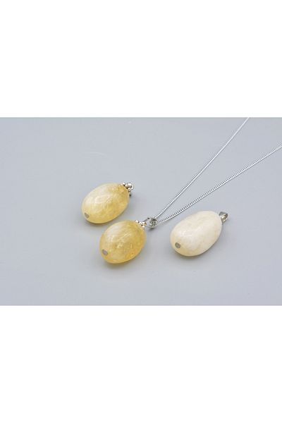 Murty99 Genuine Natural Citrine Stone Pendant 009