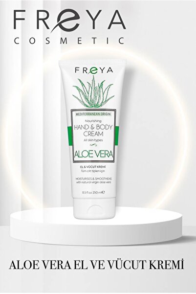 Freya Aloe Vera El&vücut Kremi Tüp 250ml