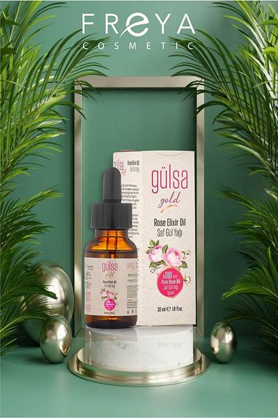 Gülsa Gold Skin Rose Oil - 30ml Care and Renewal