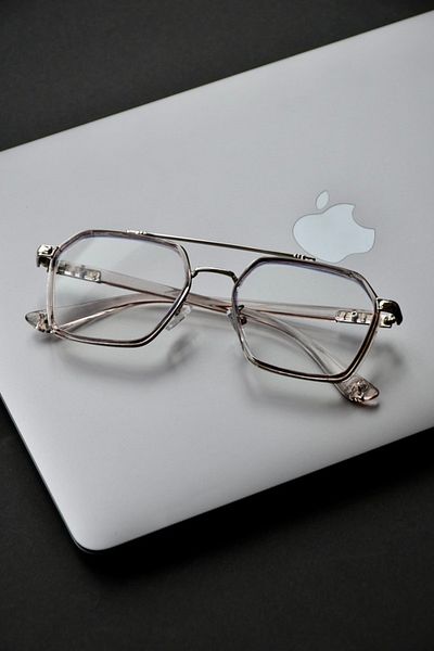 LOOKUP Unisex Blue Light Protected Glasses Blue Block Anti Light New Fashion Ce Document Transparent Frame And Glass