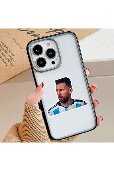 Namgo Lionel Messi Goat Memes Funny 15 τεμαχίων σετ αυτοκόλλητων για φορητό υπολογιστή, tablet, κινητό τηλέφωνο, ατζέντα, φιάλη
