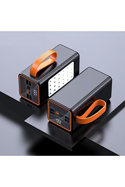 EN SİGA 50.000mah Hızlı Şarj Powerbank Led Ekran Göstergeli Işıklı Batarya Şa...