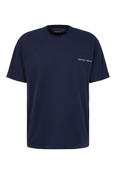 Tom Tailor Denim T-Shirt - Blau - Relaxed Fit