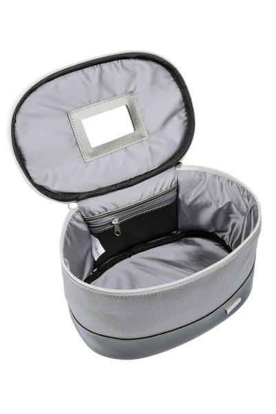 Bakras Large Size Xl Travel Makeup and Care Bag with Mirror