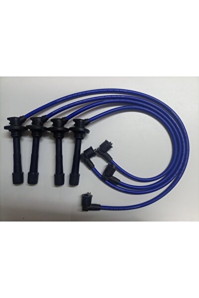 CHAMPION SPARK PLUG WIRE SET Toyota Corolla Ae92 1.6 16v 87-92 4af 4cc 8.5 Mm Mavi Silikon Performans Buji Kablosu