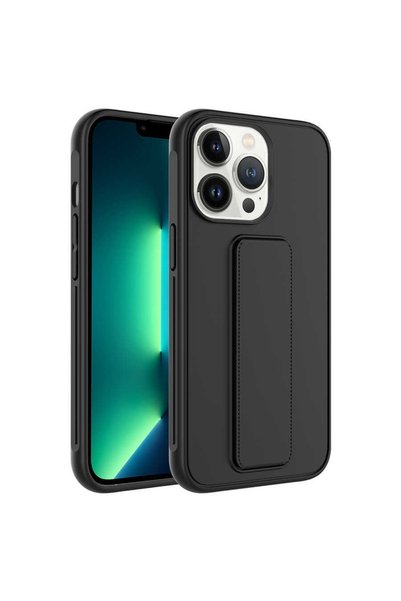 ZM STORE حافظة Apple Iphone 14 Pro ذات سطح أملس من السيليكون مع حامل مغناطيسي