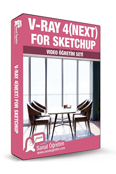 Sanal Öğretim V-ray 4(next) For Sketchup Video Ders Eğitim Seti