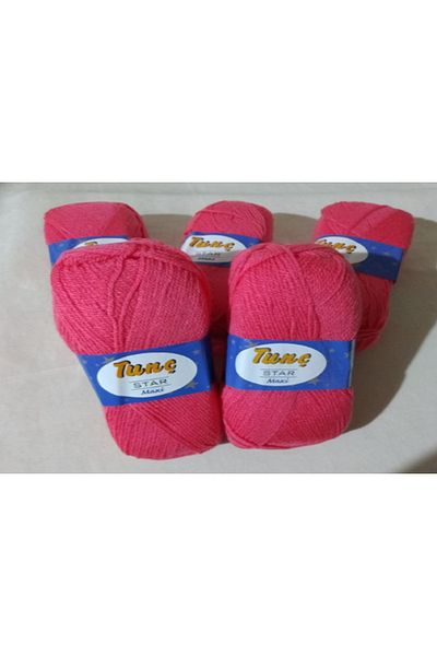 Tunç Çadır Star Maxi Dark Pink 5 Pieces Color: 134