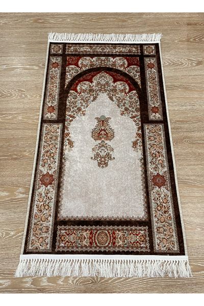 Brillant Prayer Rug Fringed (latex Base) 75x125 Size
