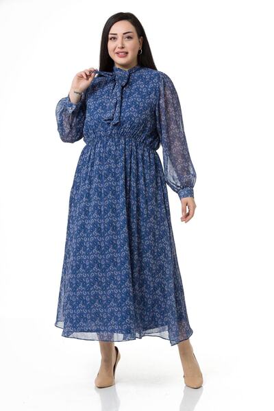 DISENTIS MODEST Φουλάρι γιακά μεγάλου μεγέθους με ελαστικό μοτίβο περιτυλίγμα...