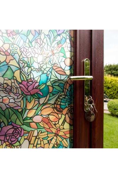 d-c-fix Transparan Renkli Cam Vitray Yapışkanlı Folyo 45cm X 1mt